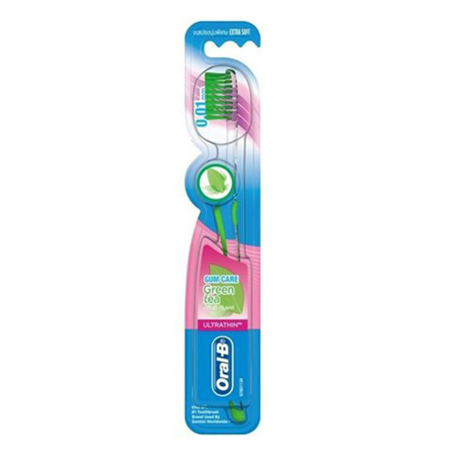 Oral B Ultrathin Extra Soft Green Tea Toothbrush 1x16x6