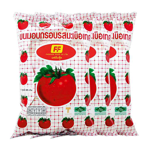 FF Tomato Flavoured Cracker 65g 1x3