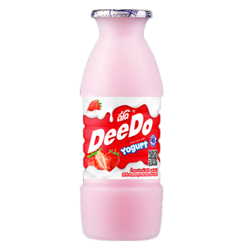 DeeDo Strawberry Juice with Yoghurt 300ml 1x6x8