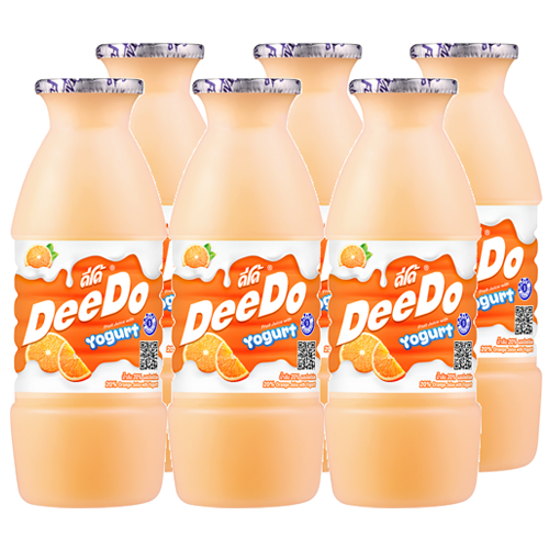 DeeDo Orange Juice with Yoghurt 150ml 1x6