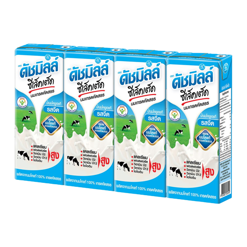 Dutch Mill Selected UHT Milk Plain 180ml 1x4