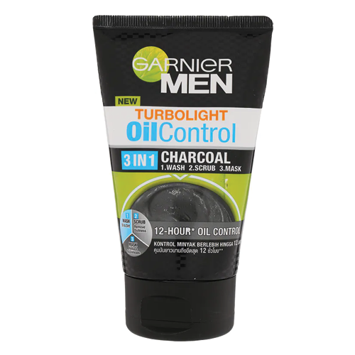 ®Garnier Men Oil Control 3 IN 1 Charcoal Foam 100ml