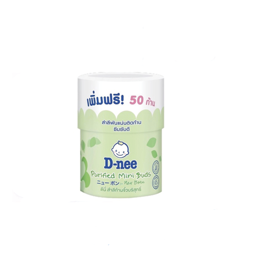 D-nee Mini Cotton Buds 100+50 sticks