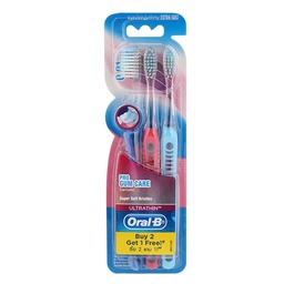 Oral-B Ultra Thin Pro Gum Care 3 Toothbrushes 1x16x6 / (Box)