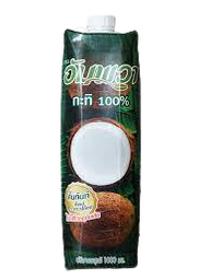 I1 ®Ampawa Coconut Milk Prisma 1000 ml / (หน่วย)