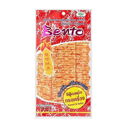 Bento Squid Seafood Snack Sweet & Spicy Flavor 18g 1x12x3 / (Box)