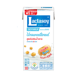 Lactasoy Soy Milk UHT Unsweetened Flavored 300ml / (단위)