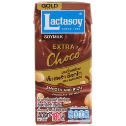 I1 Lactasoy Gold Series Soy Milk UHT Chocolate 180ml / (หน่วย)