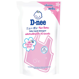 D Nee Liquid Baby Detergent Pink Refill 600ml / (Unit)