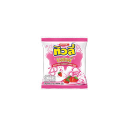 Tivoli Knots Biscuit With Strawberry Flavor Coated 23g / (Unit)