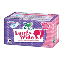 Laurier Daily Active Extra Long & White Sweet Sakura Scent 40p / (Unit)