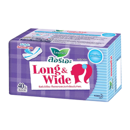 Laurier Daily Active Extra Long & White Natural Clean 40p / (단위)