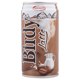 Birdy Coffee Latte Less Sugar 180ml / (件)